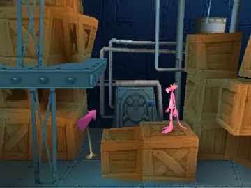 Pink Panther - Pinkadelic Pursuit (US) screen shot game playing